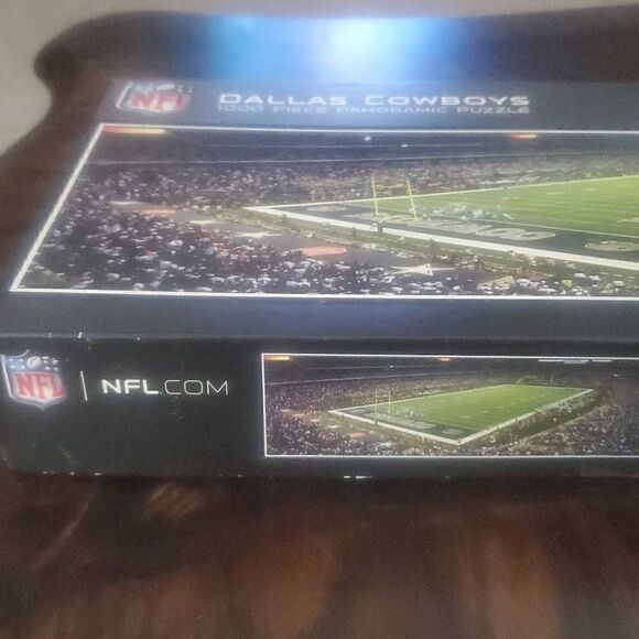 NIB NFL VINTAGE 1000 PIECE PANORAMIC DALLAS COWBOYS PUZZLE - Picture 5 of 6